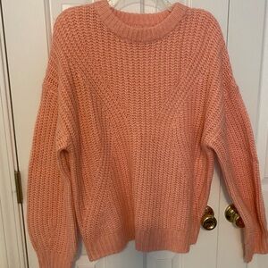 a new day Coral Crew Neck Sweater
